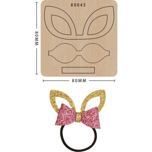 DIY leather cutting dies Scrapbook moulds wood die cut handmade crafts Making Decor Supplies Dies Template