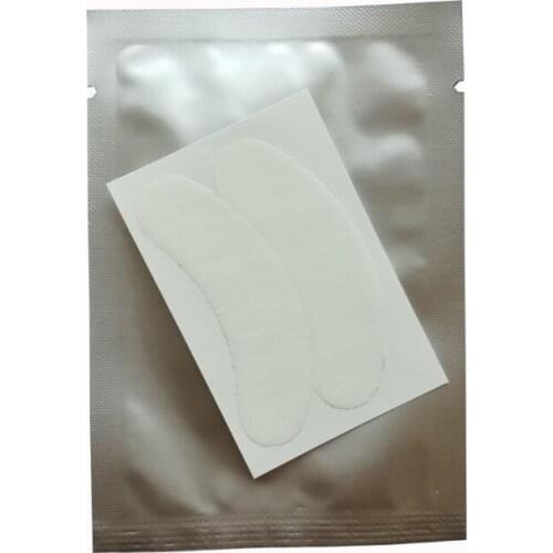 Thin gel eyelash patch flexible 20 pairs/box Silver Pack Lint Gel Under special Eye Pad Patch Collagen and Hyaluronic eye pads