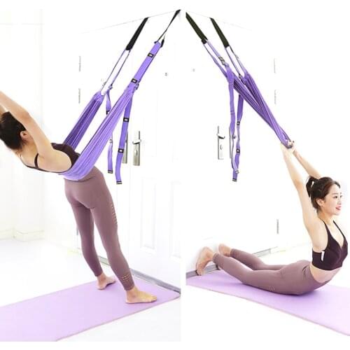 Splits Practice Stretch Belt Fitness Training Device Women Yoga Rope Leg Handstand Yoga Gym Energy Small Decor