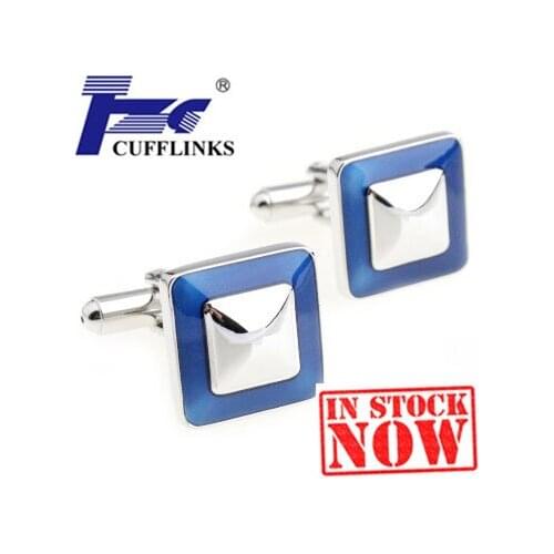 TZG02257-1 Enamel Epoxy Cufflink Cuff Link 2 Pairs Free Shipping Promotion