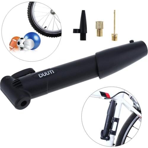 DUUTI Cycling Bike Air Pump Multi-functional Portable Tyre Tire Ball Double Stroke Gas Mouth Bicycle Pump Tools Bycicle Parts