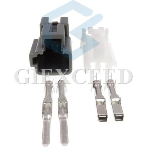 2 Sets 2 Pin 6520-0549 6520-0550 Female Male Socket Electric Wiring Harness Cable Connector With Pins For Cars Toyota