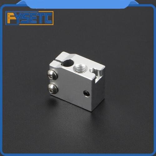 2pcs Volcano Heater Block For E3D Volcano Hotend Compatible PT100 Sensor/Thermistor Cartrodge 3D Printer Accessories