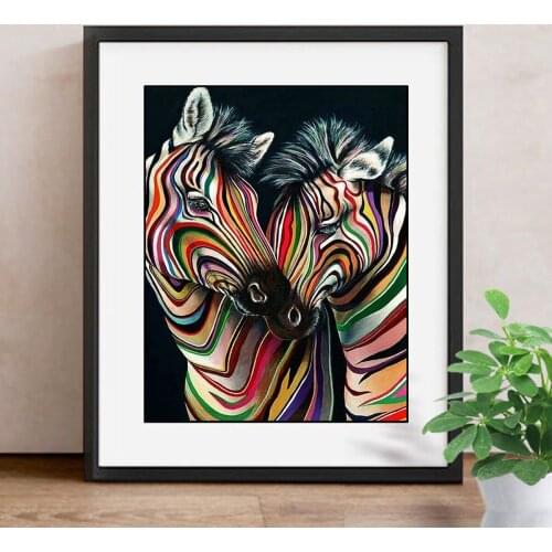 5D Diamond Mosaic Animal Picture Of Rhinestone Diamond Embroidery Sale Horse Painting Full Round Drill Craft Kit Factory Direct