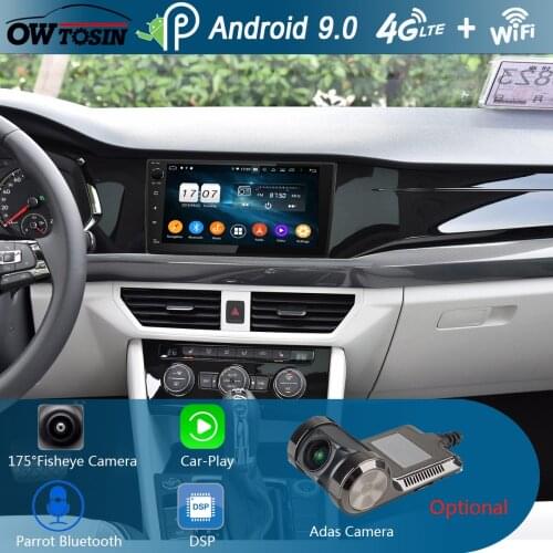 9" IPS Android 9.0 8Core 64G ROM Car Radio GPS For Volkswagen VW Tiguan Passat CC Golf Polo Jetta 2017 2018 2019 CarPlay Parrot