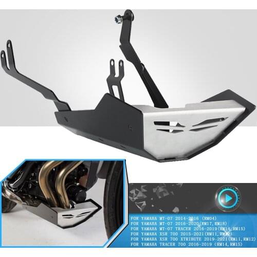 For YAMAHA MT-07 MT07 Tracer XSR700 TRACER700 2019 2020 2021 Motorcycle Front Spoiler Crash Bar Engine Housing Guard Protection