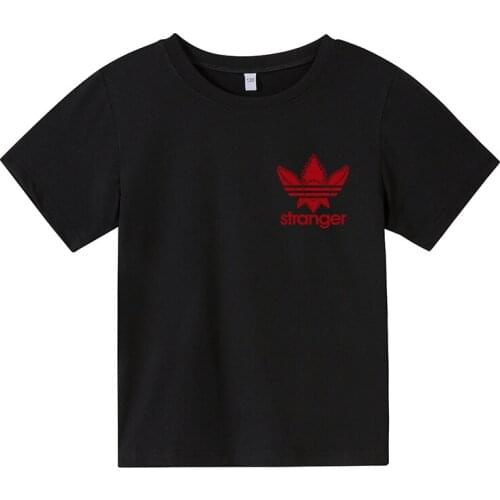 T-Shirt Stranger Things girl T Shirt Funny Movie Tshirt Punk Short Sleeve Harajuku Top Oversized T-shirt Streetwear baby clothes