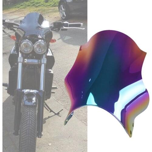 ABS Front windshield Motorcycle windshield for yamaha V-Max 1200 for Honda CB400 CB600 CB750 CB900 CB919 CB250 Hornet All Years