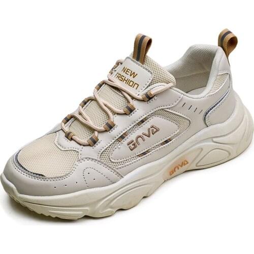 2021 Brand Mens Vulcanized Shoes White Black Sneakers Chunky Pu Leather Men Running Shoes Buckle Casual Boots MaleFree Shipping