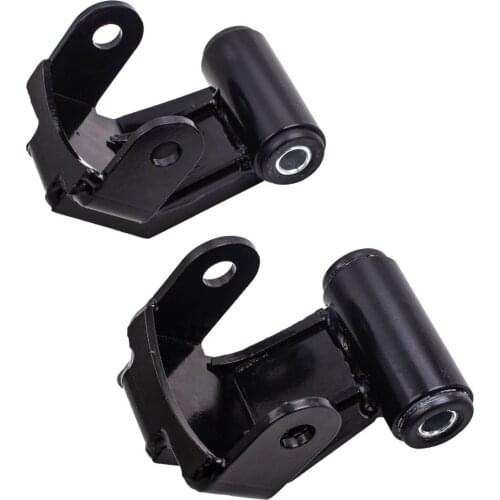 1Pair 2" HD Lowering Shackles Leveling Kit for Dodge RAM 2003-2013 2500 3500 1500 Mega Cab