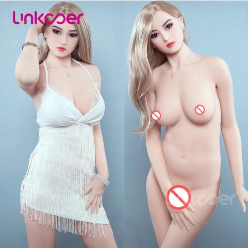 Linkooer 167cm Realistic Silicone Sex Doll Japanese Beauty Sexy Boobs Ass Adult Toys Lifelike Oral Anal for Sex for Men Pussy