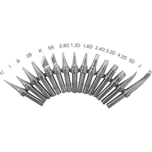 QUICK 200 Seris Replacement Soldering Tips Fit 203 203H 204 204H 203D 376(I) 376D(I) 3100 3101 3102 3112 3202 20H-90 Welding Bit