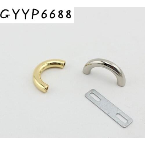 10pcs 50pcs 18mm 4 COLORS Hardware Accessories DIY bags project connector arch bridge bridge connector metals hanger u ring for