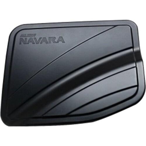 Car styling For NISSAN NAVARA NP300 heis NP30 2017 Car Chrome Fuel Tank Cover Gas Tank Cover trim