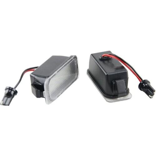 DHBH-2X LED Number License Plate Light for Ford FOCUS MK II FIESTA MK VII MONDEO MK IV KUGA S-MAX 2008-2019