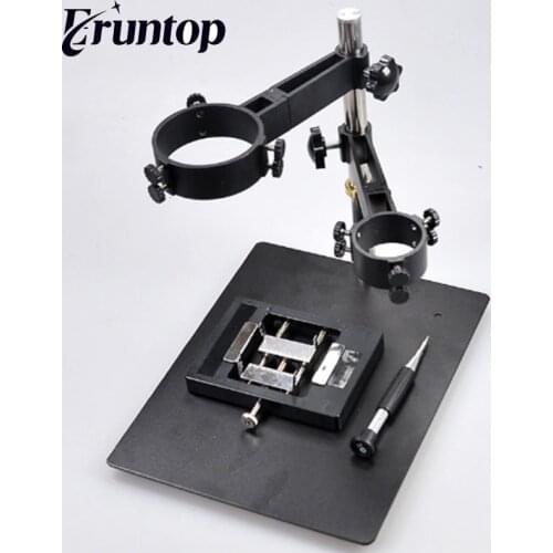 1SET Eruntop Durable Foldable Multi-function Hot Air Gun frame SMD Reworkd Soldering Station 8586 Heat Handle Stand Holder