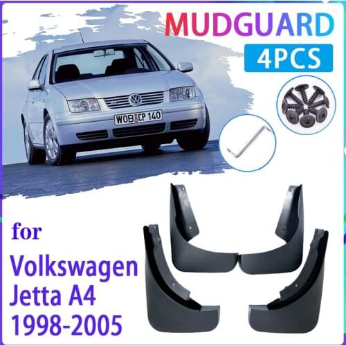 4 PCS Car MudFlaps For VW Volkswagen Jetta 1998~2005 A4 MK4 1J Mudguard Splash Guards Fender Auto Accessories