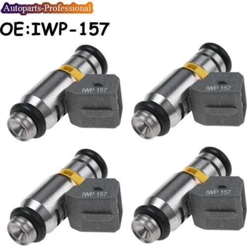 4 Pcs/lot Car Auto accessorie Fuel Injector For Ford Fiesta 1.6 Fiat Palio Gol Flex 1.8 EV1 160cc / min IWP157 IWP-157 50102702