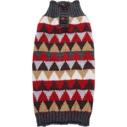 Large Small Cute Pet Dog Cat Knitwear Outdoor Warm Winter Puppy Coats Sweater Clothes Jumper XXS-XXL Chihuahua Dachshund