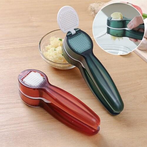 Household Garlic Slicer Multifunctional Manual Garlic Press Masher Kitchen Gadgets Cooking Tools Kitchen Accessories