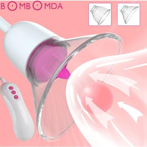 Pussy Pump For Vagina Clitoris Sucker For Women Vibrating Clit Vibrator Remote Nipple Enlarge Vacuum Pump Cover women Sex Toys