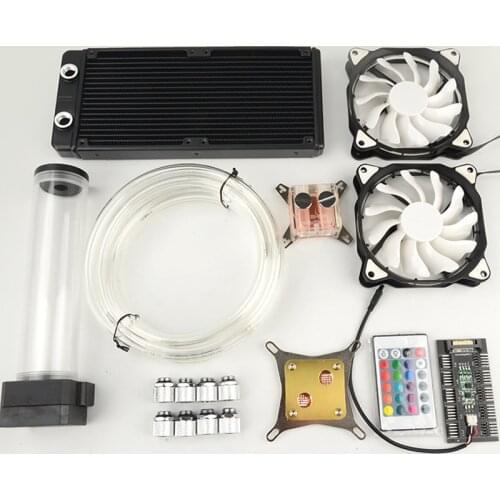 OCOCOO PC Water Cooling Kit CPU GPU Intel Water Cooling DIY Computer Liquid Cooler Radiator Accessories Case Cooling