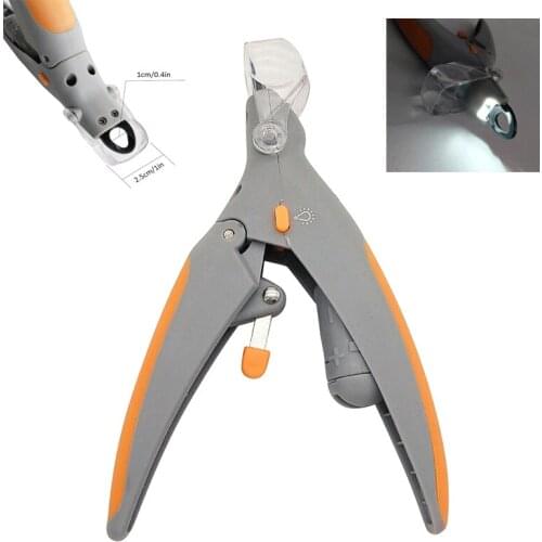 Pet Dog Cat Nail Light Clippers Pet Trimmer Grooming Electric With Led Toe Scissors Nail Claw Products Grinders
