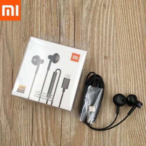 Xiaomi Mi 10 11 10T Pro 9 Type-C Earphone Dual Driver Earbuts Hybrid DC Seo In-Ear Earphones With Mic Wire For Mi8 Redmi K40 Pro