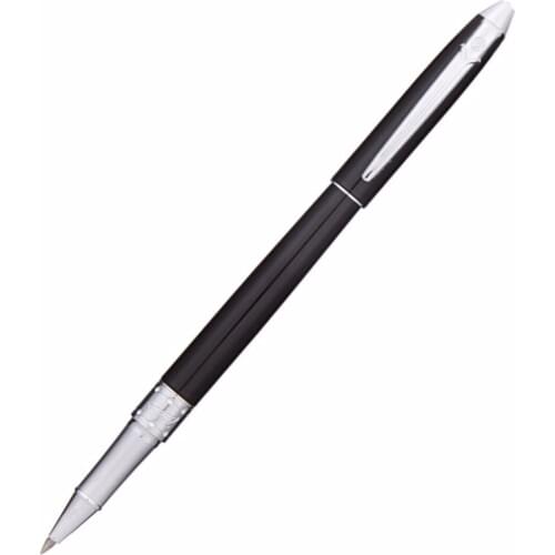 2018 New Arrival Picasso 605 Rollerball Pens with 0.7mm Nib Black and Silver Clip Ballpoint Pen Free Shipping Hot Sale