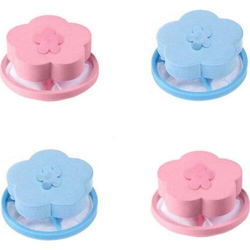 Washing Machine Floating Pet Fur Catcher Ball Laundry Hair Lint Remover Tools Filter Net Bag Household Cleaning Laundry Products