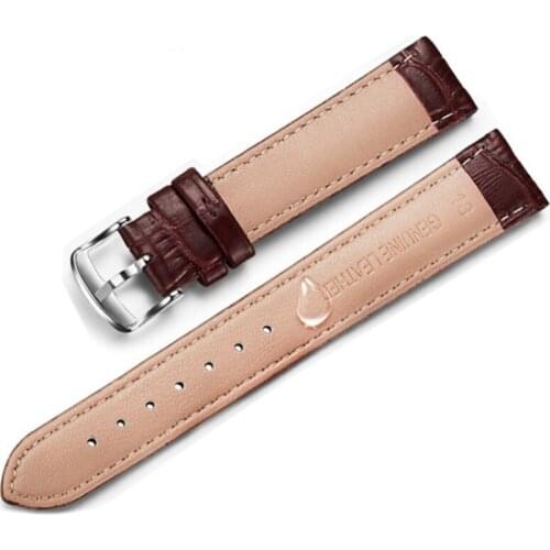 Genuine Leather Watchband Watchstraps Wristwatch Band Watch Straps