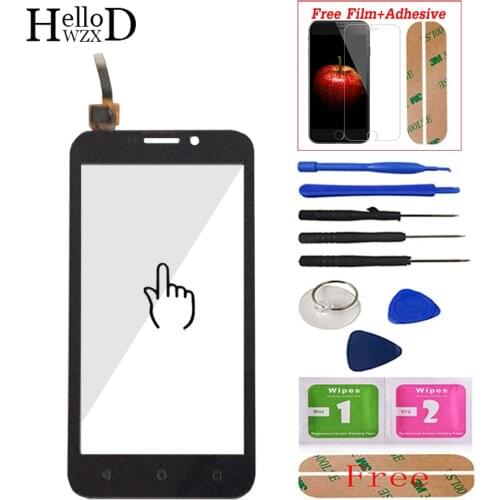 Touch Screen For Huawei Y541 Y5 Y5c Y541-U02 Lens Sensor Touch Panel Digitizer Front Glass Screen Protector Adhesive