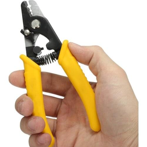 Three-hole Fiber Optic Stripper 3 Hole Clamp Fiber Stripping Pliers Wire Strip Pliers Miller Multifunctional Pliers Hand Tools