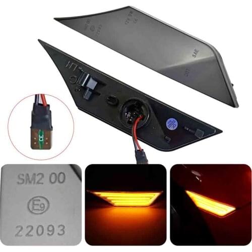 LED Dynamic Turn Signal Side Marker Light For Honda Civic 10th Gen Sedan Coupe Hatchback Repeater Indicator 2016 2017 2018