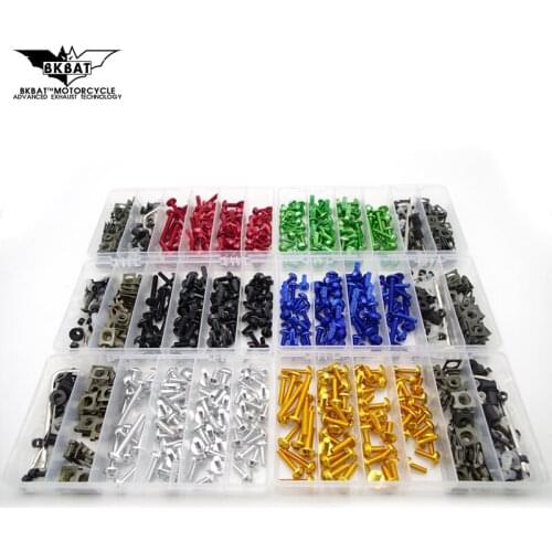Universal Motorcycle Windscreen Body Fairing Bolts Windshield Fastener Clips Screws FOR Yamaha tzr Suzuki gs500 KTM 1290