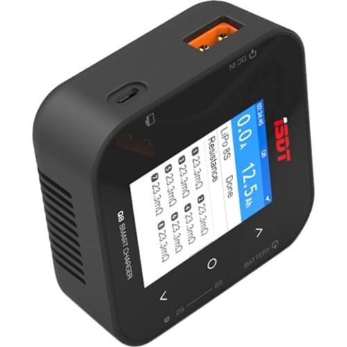 ISDT Q8 500W 20A 2-8S Battery Balance Charger For Lilon LiPo LiHV NiMH Pb RC Models Spare Parts Accessories