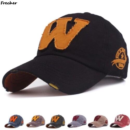 2021 Retro Letter Patch Baseball Cap Couple Universal Wash Splicing Dad hats Summer Outdoor Wild Casual Hat Fashion Truck Caps
