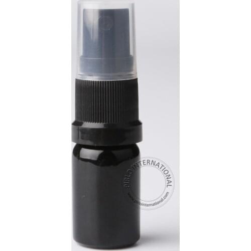 20 x 5ml A++ Black Essential Oil Bottle 5cc Glass Spray Vials 5g Cosmetic Containers Perfume Bottles Glassware Free Shipping