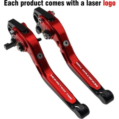 For Ducati Monster 796 2010-2015 Modification Accessories Anti-Slide CNC Retrofitting Pad for Brake Clutch Horn Handle Pull Rod