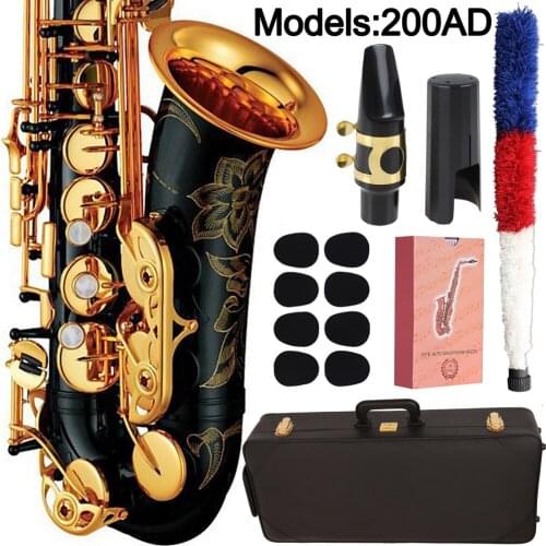 MFC Saxophone Alto 200AD Professional Alto Sax Custom 280 Series High Saxophone Black Lacquer With Mouthpiece Reeds Neck Case
