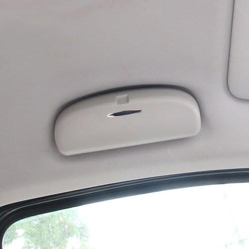 Car Styling Sunglasses Holder Sun Glasses Storage Box Case for Volkswagen VW Tiguan 2017 2018 Passat B8 / Touran 2016 2017 2018