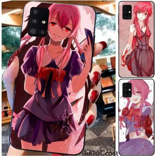 Chenel Anime Mirai Nikki Future Diary Phone Case For For Samsung Galaxy A10 A20 A30 A40 A50 70 A10S 20S A2 Core C8 A30S A50S A31