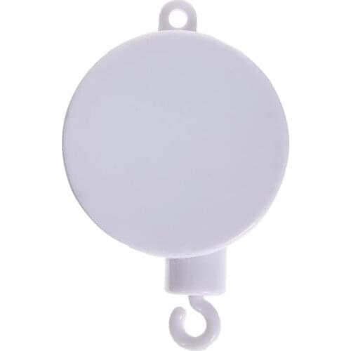 8.5cm Baby Music Box Rotary Mobile Crib Bed Clockwork Movement Mobile Musical Newborn Bell Crib Holder Arm Bracket Rattle Toys