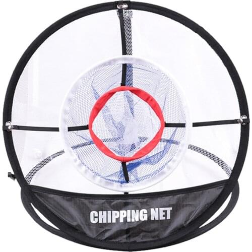 Outdoor Practice Training Net Golf Chipping Pop-up Pitching Portable Aid Bag Net