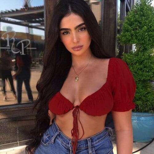New Style Drawstring All-match Tube Top Womens Clothing Red Wine Tube Top Sexy Crop Top Omighty Cotton Bra Sexy Crop Top