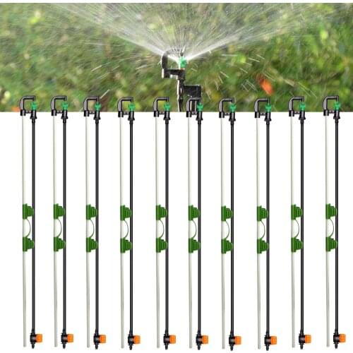 360 Degrees Rotary Shoe-shaped Sprinklers G Type Nozzles with Stakes Connectors Garden Watering Cooling Greenhouse Micro Jet