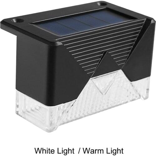 4 Pieces Solar Deck Lights, Waterproof Led Solar Lamp for Outdoor Pathway, Yard, Patio, Stairs, Step, Fences