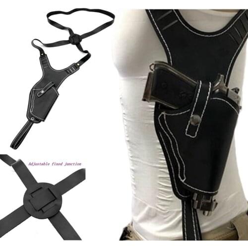 Genuine Leather Handbag Shoulder Right Hand Gun Holster Glock 17 19 28 32 Tactical Airsoft Pouch Military Combat Nylon Holster