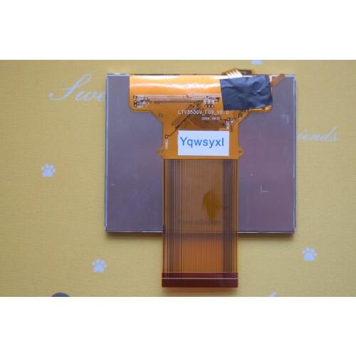 Yqwsyxl Original 3.5 inch LTV350QV-F06 LTV350QV-F09 LCD scren display digitizer for Saeco Primea touch plus GPS PND panel
