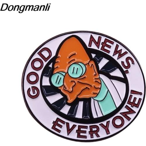 DZ79 Professor Figure Enamel Pins Brooches for Women Fashion Lapel Anime Jewelry Backpack Bags Badge Gifts